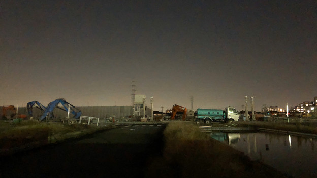 写真: 解体工事中の旧ザ・モール春日井（2019年11月1日）：ほとんど建物がなくなる - 2
