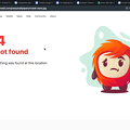 写真: Vivaldi公式サイトの「404 Page not found」ページが可愛い！