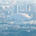 写真: 道樹山山頂から見たナゴヤドーム - 2