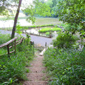 写真: 春日井少年自然の家の宮滝大池側出入り口 - 1