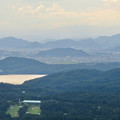 弥勒山山頂から見た景色 - 2：入鹿池と伊木山