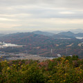 写真: 弥勒山山頂から見た景色 - 3：尾張白山、本宮山、尾張富士、入鹿池