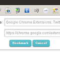 写真: Chromeエクステンション：TwittMark（拡大）