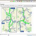 写真: Chromeエクステンション：Eye Traffic - Lux trafic info（渋滞情報、拡大）2