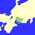 中部地方-愛知県-桃花台地図