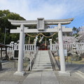 写真: 弐の鳥居　本殿への階段