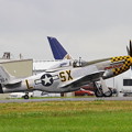 写真: Zero vs P-51 Mustang 16