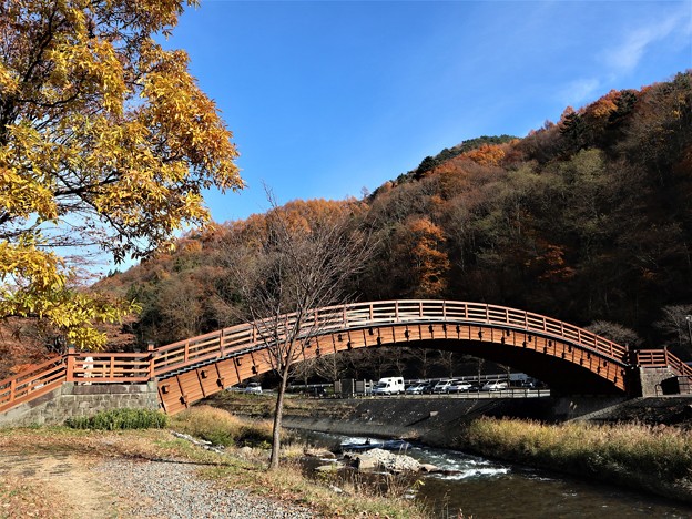 写真: 木曽の大橋
