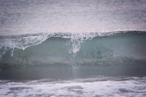 写真: 今朝の湘南・鵠沼海岸の波はももからひざサイズ #湘南 #藤沢 #海 #波 #surfing #wave #mysky