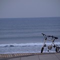 写真: 肌寒い今朝の湘南・鵠沼海岸 #湘南 #藤沢 #海 #波 #surfing #mysky #beach #wave