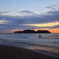 写真: 夕暮れの江ノ島 #湘南 #藤沢 #海 #波 #wave #surfing #mysky #beach