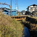 写真: 鹿島鉄道跡