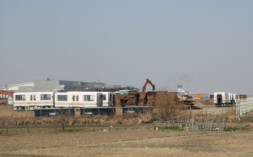 写真: ピーチライナー廃車体１