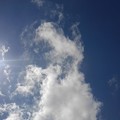 写真: パワフル雲（9月3日）