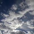 写真: 秋晴れと雲（11月10日）