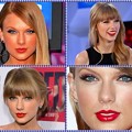 Beautiful Blue Eyes of Taylor Swift (10895)Collage
