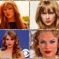 Beautiful Blue Eyes of Taylor Swift (10896)Collage