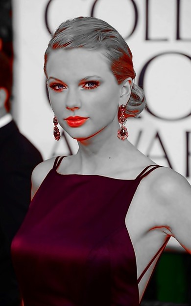 写真: Beautiful Blue Eyes of Taylor Swift(11114)