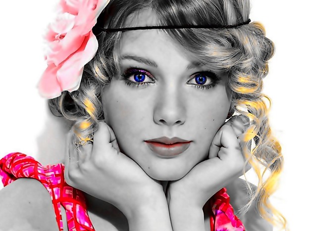 写真: Beautiful Blue Eyes of Taylor Swift(11115)