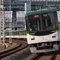 写真: 京阪7200系臨時馬急　京阪本線淀〜八幡市