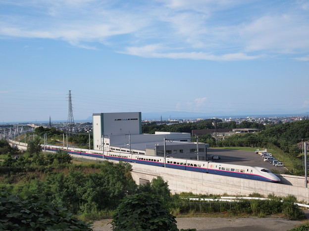 写真: E2系はやて　東北新幹線新青森〜七戸十和田