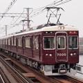 阪急7000系特急　　阪急神戸線神崎川駅01