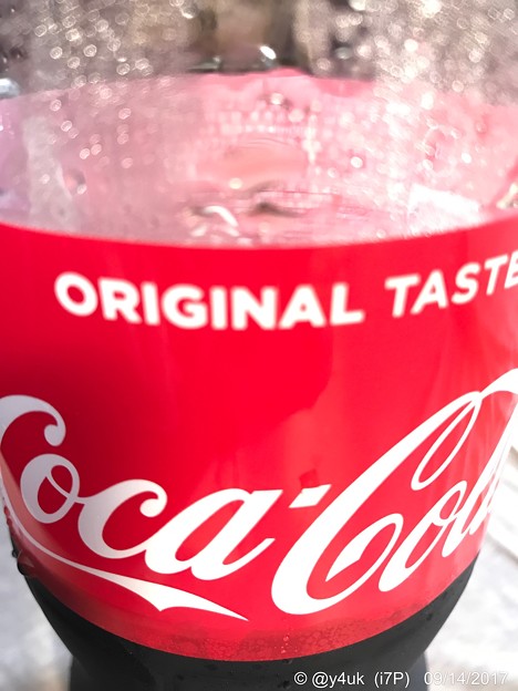残ったコーラも暑いぜ！まいう〜ORIGINAL TASTE Coca-Cola