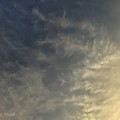 16:55sunset sky 〜クイック、秋の高い夕空