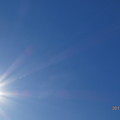 Photos: 1111秋晴れ突き刺す太陽〜autumn blue sky sunshine〜青空、ひとりきり