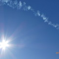 13:45:20smoke &amp; sunshine〜Blue Impulse, Blue sky〜太陽を廻り〜秋晴れのしたで
