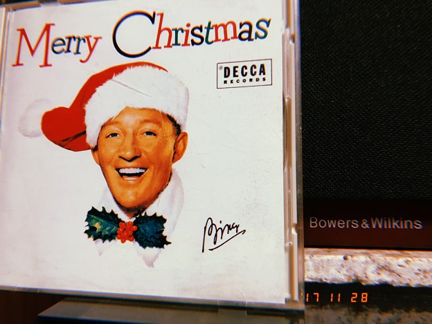 Bing Crosby → Bowers＆Wilkins♪Merry Christmas〜ヴィンテージにフィルム風
