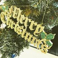Merry Christmas 〜よくあるツリーのロゴ〜きょうはクリスマスきょうもクリぼっち