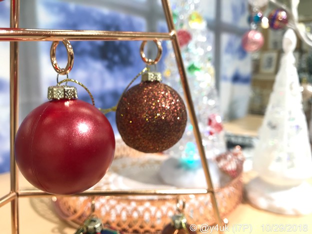 Xmas ball, your loving is Red or Gold?〜オーナメントボール、赤と金色どっちが好きに入る？丸い地球サンタは貧しく純粋な笑顔の為Joy to the worldを願う