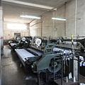 写真: 徳州（山東省）　工場 織機