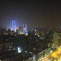 写真: 上海　２４Fからの夜景（中山公園）