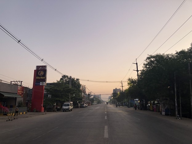 写真: 2月3日のヤンゴンの朝 (5)