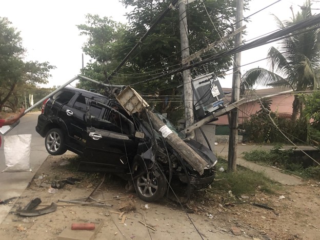 ヤンゴンで事故 (2)