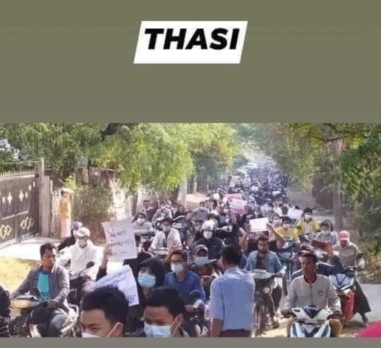 写真: ミャンマーのデモ (27)