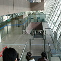 写真: 搭乗口はいつもの１Fな浦東空港