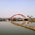 写真: 柯橋面料市場の大橋
