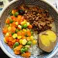写真: 吉野家　台湾式肉○飯