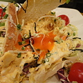 写真: 串丁　王子の玉子サラダの生卵の黄み