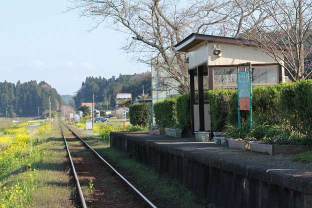 写真: 駅