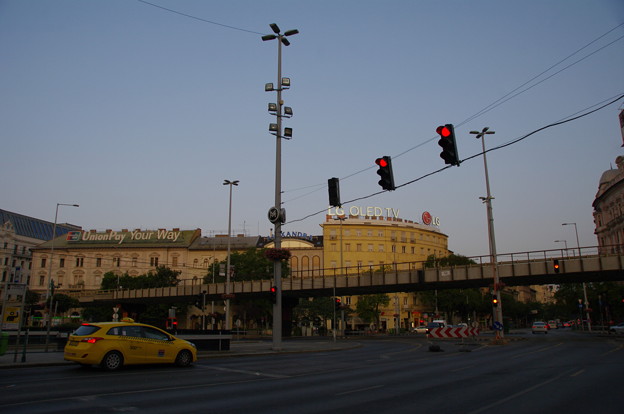 写真: ブダペスト西駅前