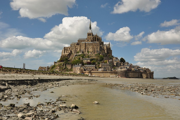 写真: Mont-Saint Michel