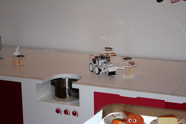 料理をするロボット