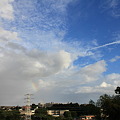 写真: 虹と雲