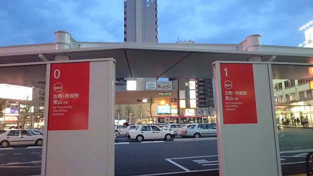 新潟駅前　BRT　０・1番線
