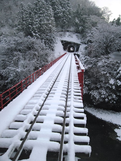 橋梁:雪国ローカル線05