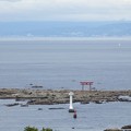 森戸海岸〜海鳥居と裕次郎灯台